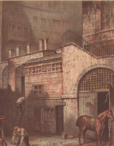 Buildings and Stairs, bottom of Salisbury Street, Strand